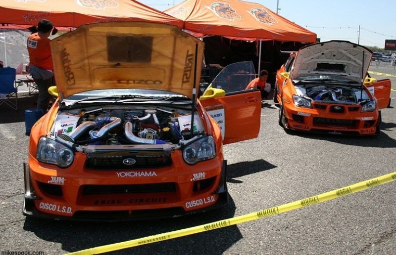 Team Orange Drift Subaru