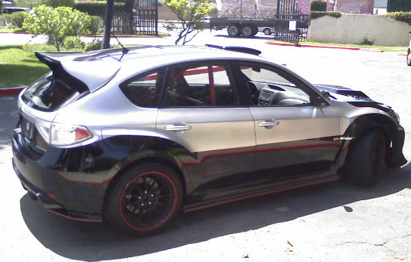 Subaru WRX STI Форсаж 4