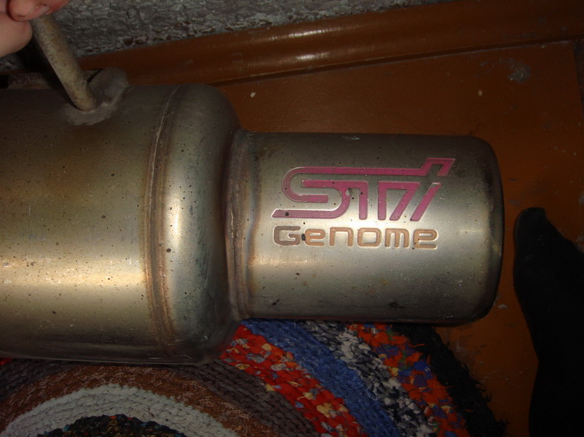  STI GeNome Subaru impreza WRX STI