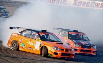 Team Orange Drift Subaru